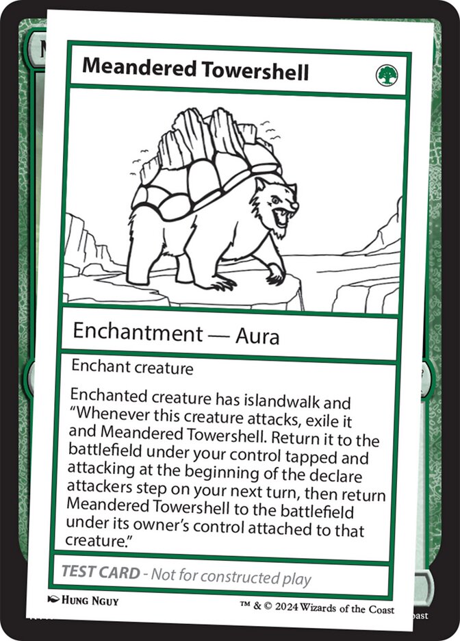 Meandered Towershell - Magic: The Gathering - MoxLand