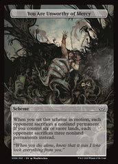 You Are Unworthy of Mercy - Magic: The Gathering - MoxLand