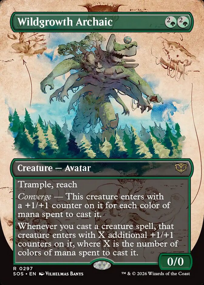 Wildgrowth Archaic - Magic: The Gathering - MoxLand