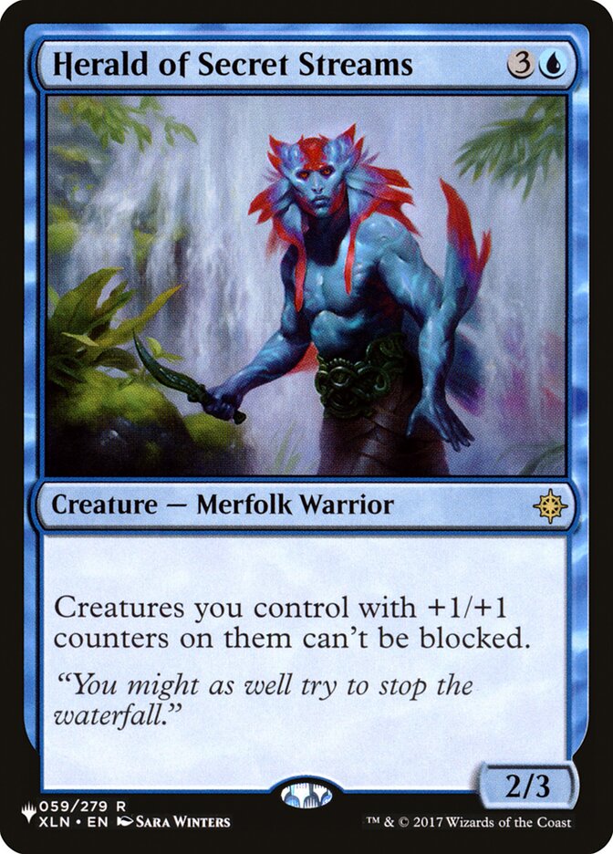 Arauto dos Regatos Secretos / Herald of Secret Streams - Magic: The Gathering - MoxLand