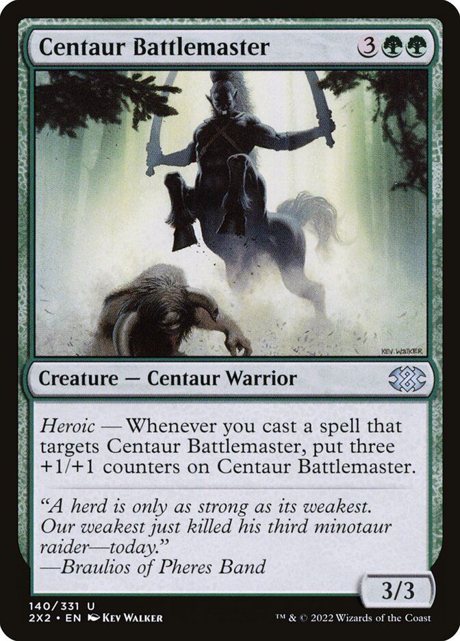 Centauro Mestre de Batalhas / Centaur Battlemaster - Magic: The Gathering - MoxLand