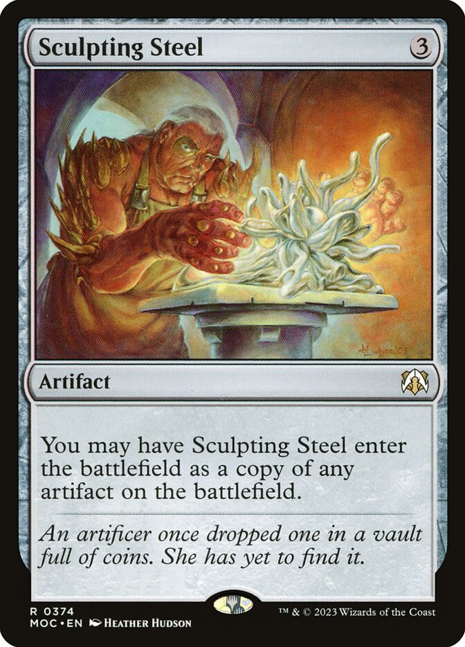 Aço Esculpível / Sculpting Steel - Magic: The Gathering - MoxLand
