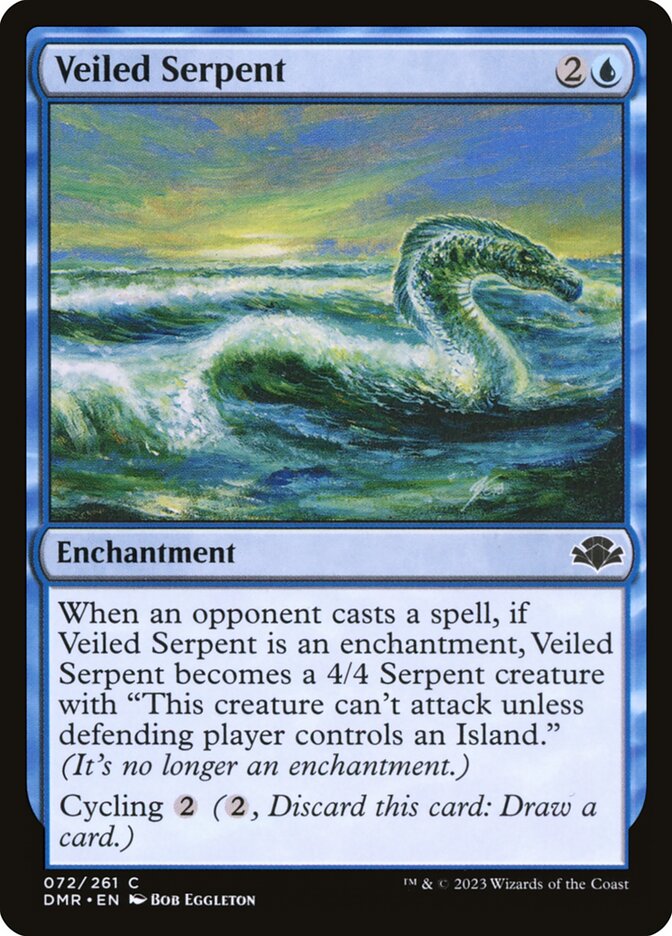 Serpente Velada / Veiled Serpent - Magic: The Gathering - MoxLand