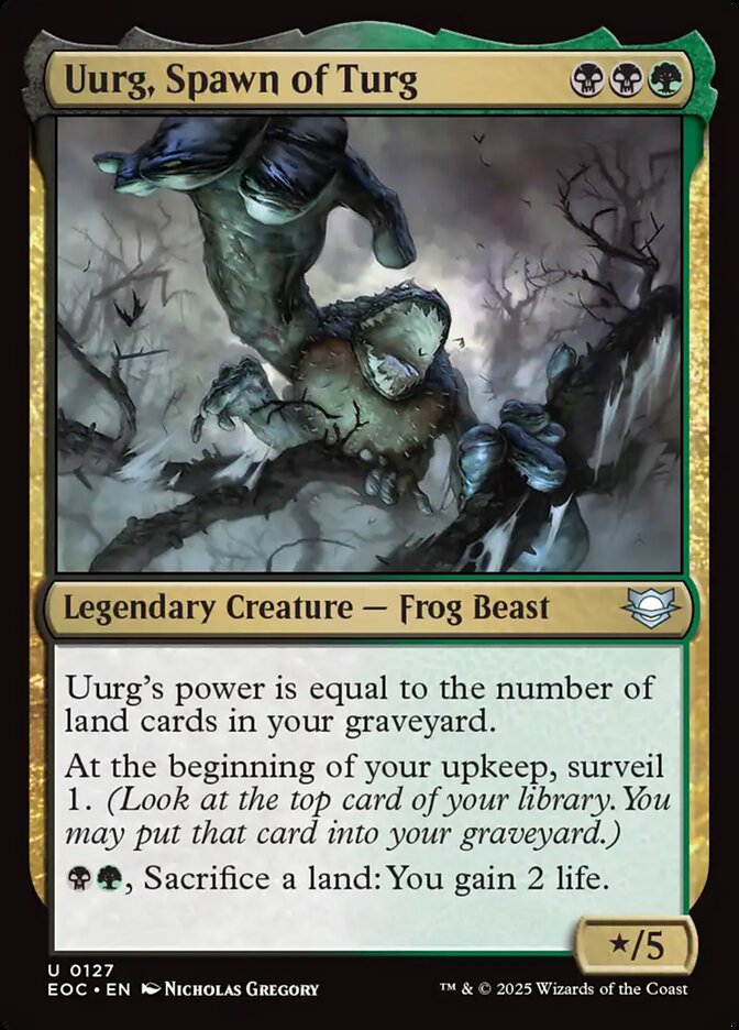 Uurg, Prole de Turg / Uurg, Spawn of Turg - Magic: The Gathering - MoxLand