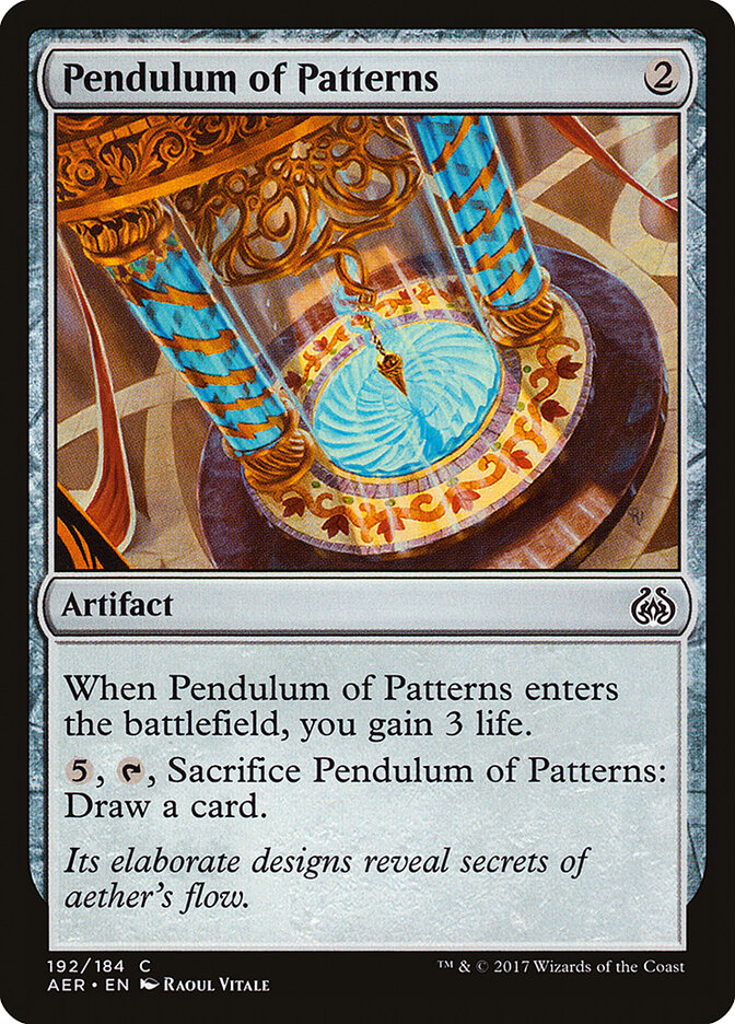Pêndulo dos Padrões / Pendulum of Patterns - Magic: The Gathering - MoxLand
