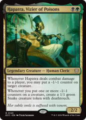 Hapatra, Vizir dos Venenos / Hapatra, Vizier of Poisons - Magic: The Gathering - MoxLand