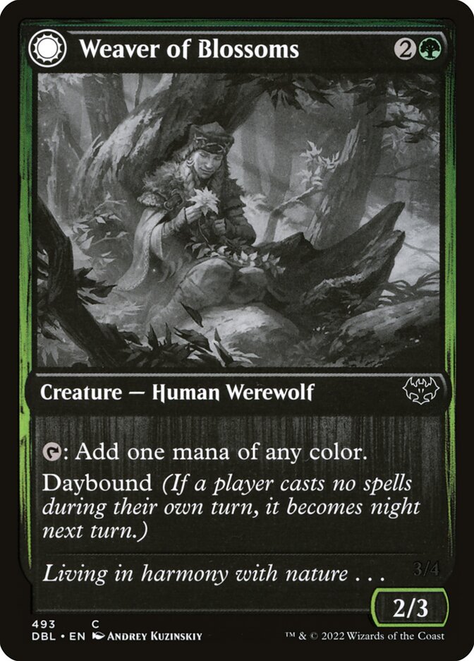 Tecelã de Flores / Weaver of Blossoms - Magic: The Gathering - MoxLand