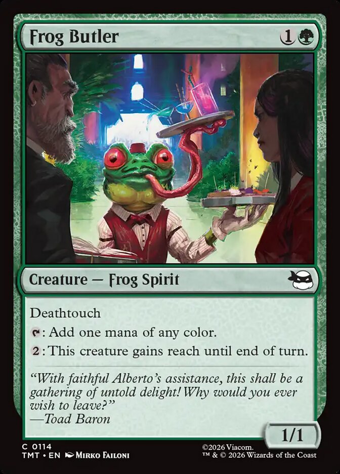 Frog Butler - Magic: The Gathering - MoxLand