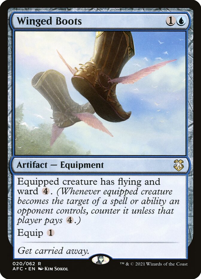 Botas Aladas / Winged Boots - Magic: The Gathering - MoxLand