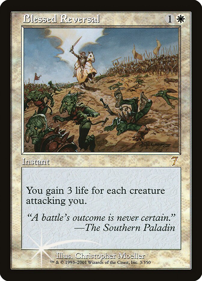 Inversão Abençoada / Blessed Reversal - Magic: The Gathering - MoxLand