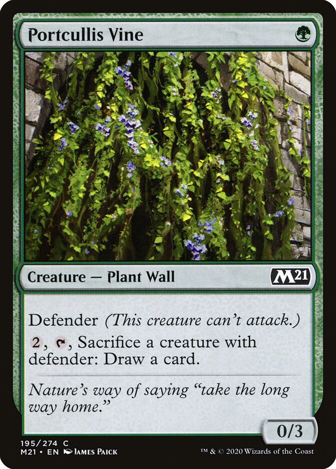 Hédera do Pórtico / Portcullis Vine - Magic: The Gathering - MoxLand