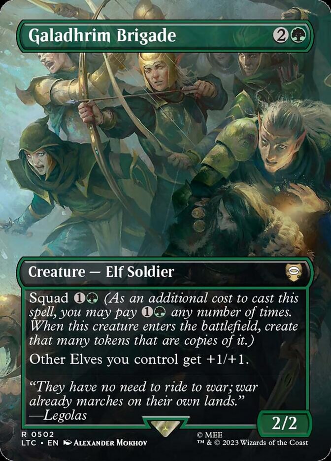 Galadhrim Brigade - Magic: The Gathering - MoxLand