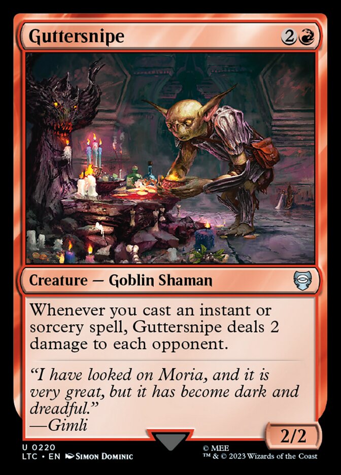 Atirador da Sarjeta / Guttersnipe - Magic: The Gathering - MoxLand