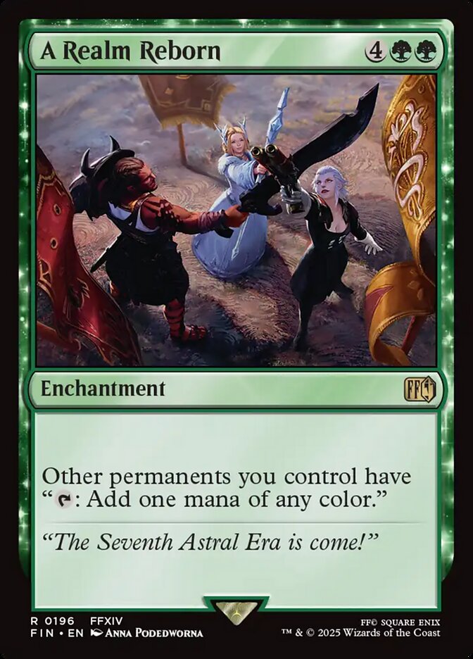 Um Reino Renascido / A Realm Reborn - Magic: The Gathering - MoxLand