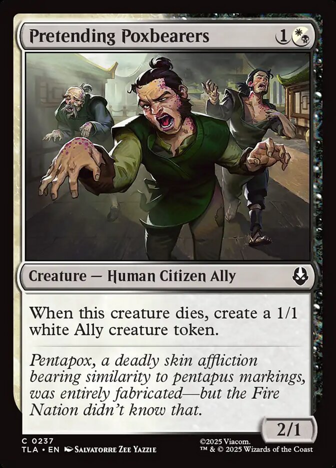 Pentacataporentos Farsantes / Pretending Poxbearers - Magic: The Gathering - MoxLand