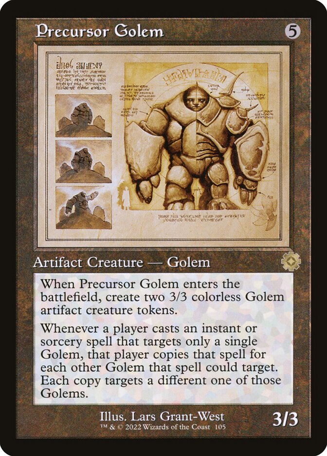 Golem Precursor / Precursor Golem - Magic: The Gathering - MoxLand