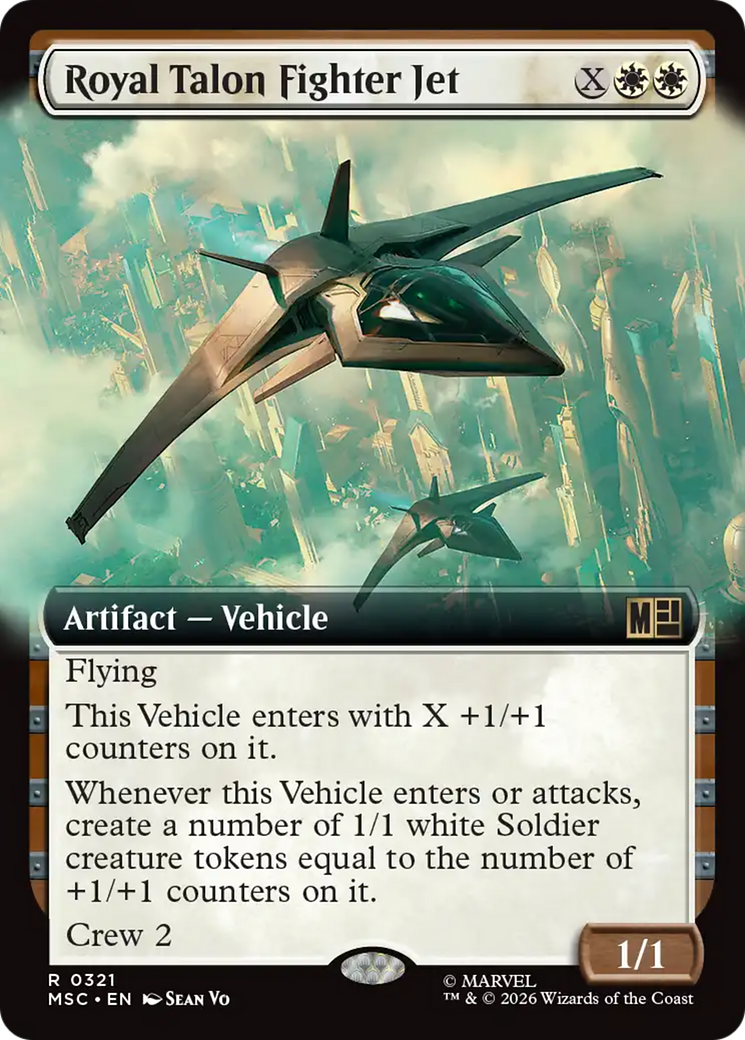Royal Talon Fighter Jet - Magic: The Gathering - MoxLand