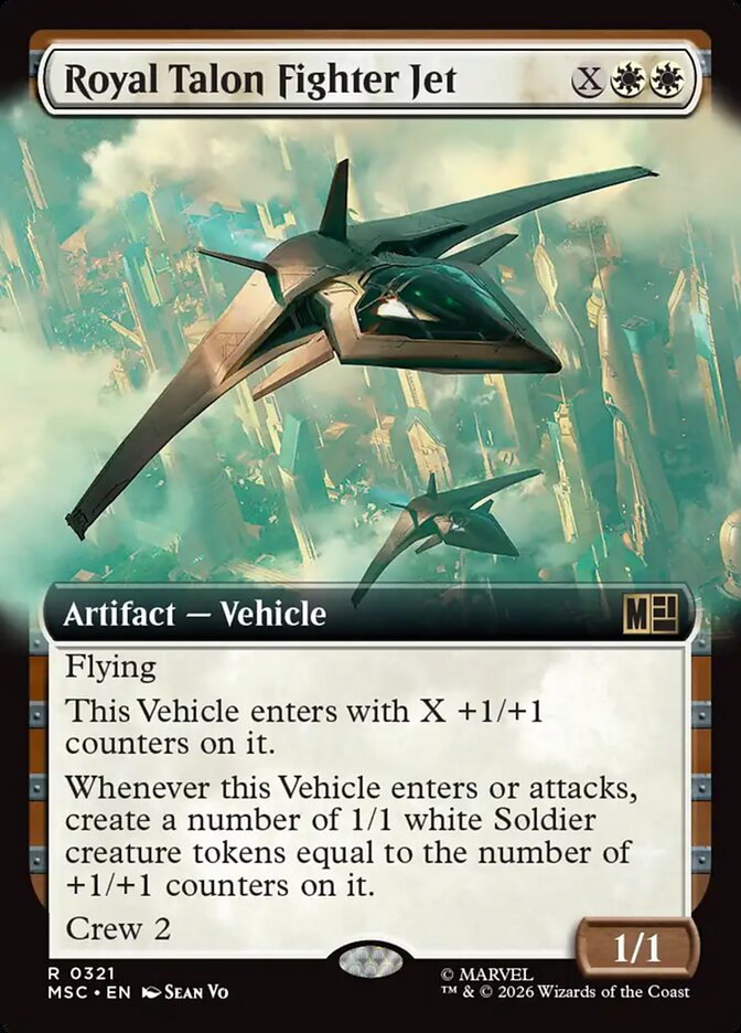 Royal Talon Fighter Jet - Magic: The Gathering - MoxLand