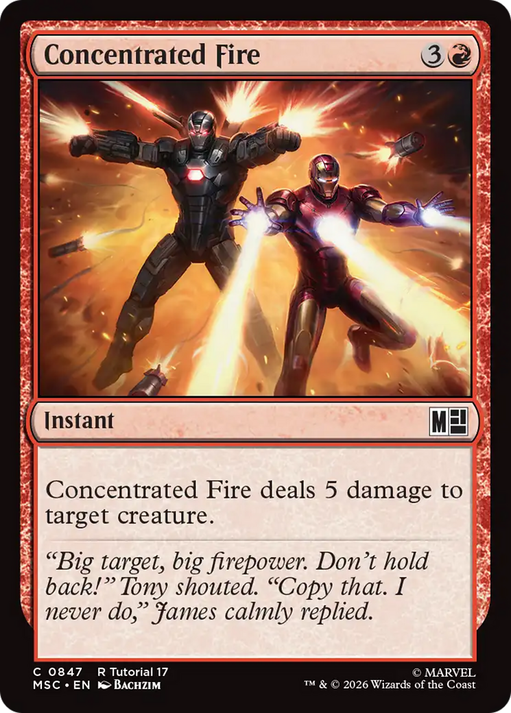 Concentrated Fire - Magic: The Gathering - MoxLand