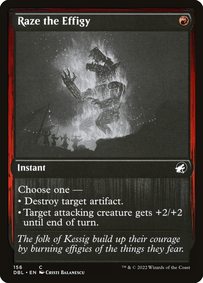 Arrasar a Efígie / Raze the Effigy - Magic: The Gathering - MoxLand