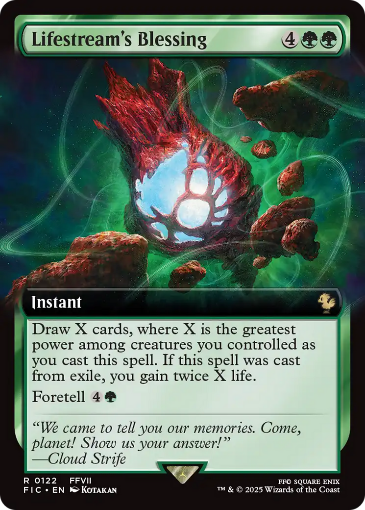 Lifestream's Blessing - Magic: The Gathering - MoxLand