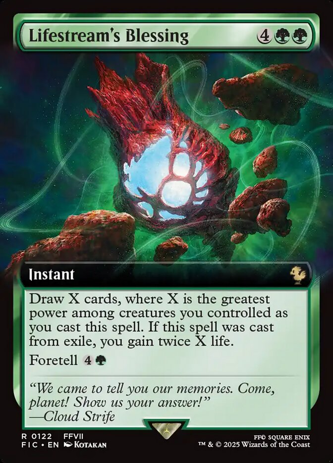Lifestream's Blessing - Magic: The Gathering - MoxLand