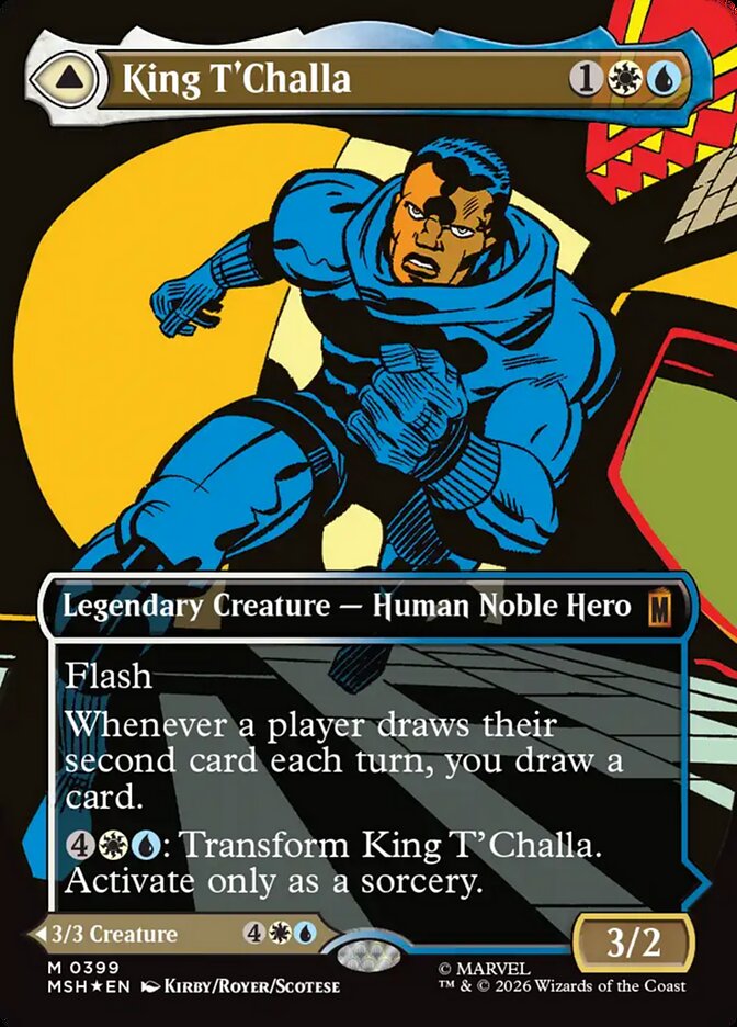King T'Challa / Black Panther, Hope Enduring - Magic: The Gathering - MoxLand