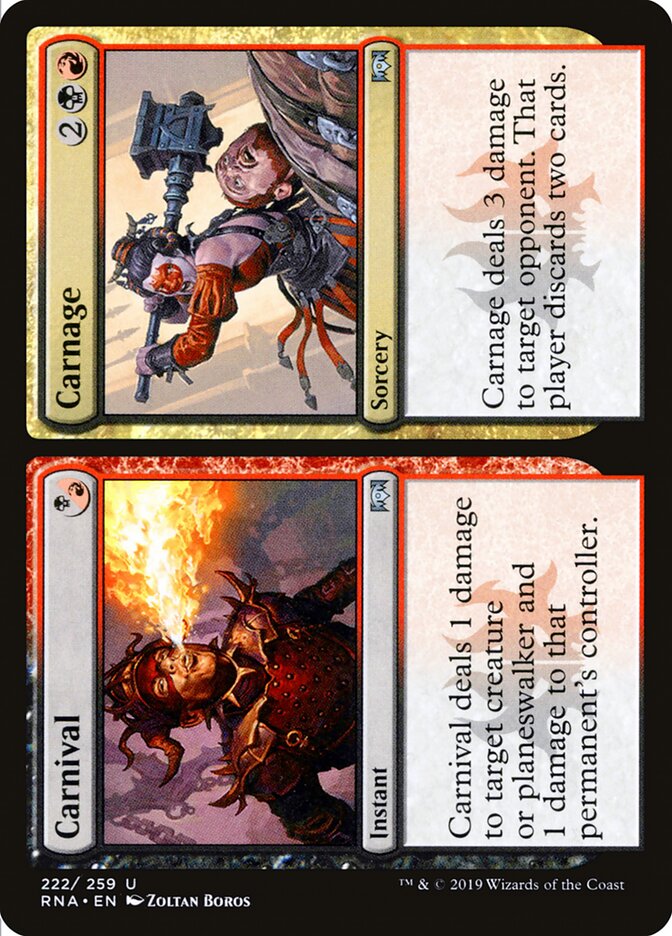 Carnaval / Carnificina / Carnival / Carnage - Magic: The Gathering - MoxLand