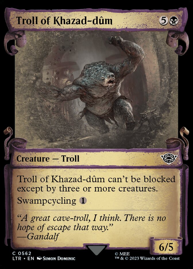 Trol de Khazad-dûm / Troll of Khazad-dûm - Magic: The Gathering - MoxLand