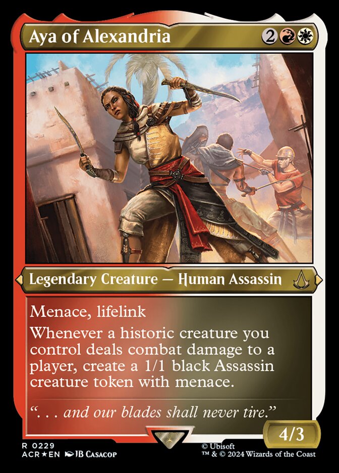 Aya of Alexandria - Magic: The Gathering - MoxLand