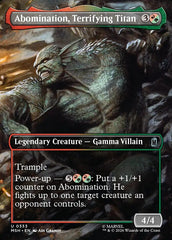 Abomination, Terrifying Titan - Magic: The Gathering - MoxLand