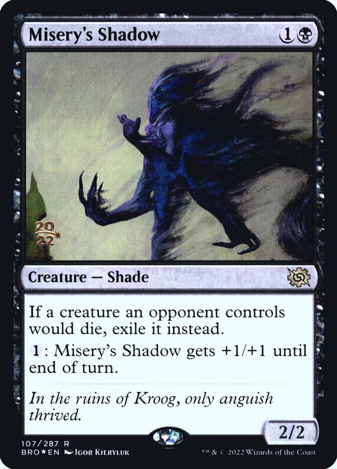 Sombra da Desgraça / Misery's Shadow - Magic: The Gathering - MoxLand