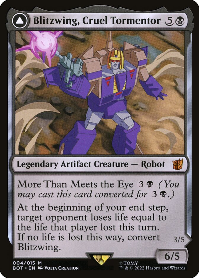 Blitzwing, Atormentador Cruel / Blitzwing, Cruel Tormentor - Magic: The Gathering - MoxLand