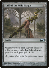 Cajado do Magus da Natureza / Staff of the Wild Magus - Magic: The Gathering - MoxLand