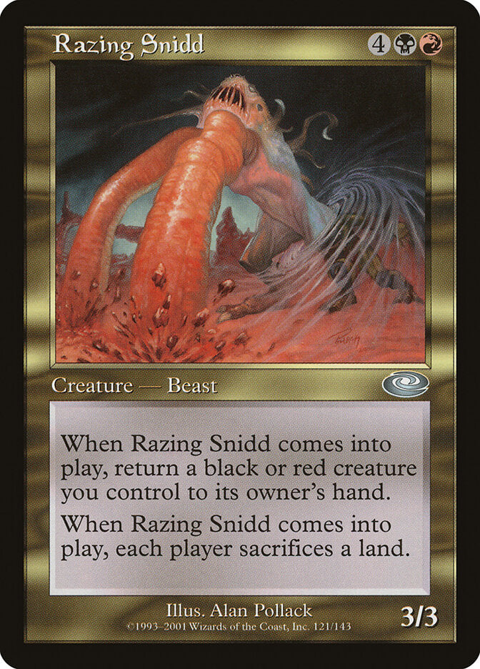 Snidd Arrasador / Razing Snidd - Magic: The Gathering - MoxLand