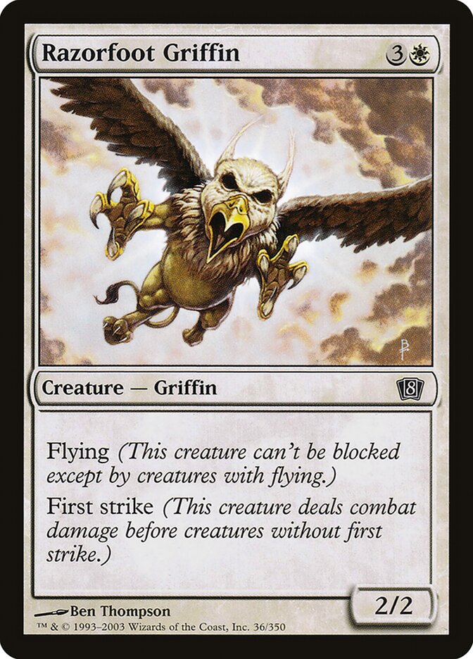 Grifo Garra-de-navalha / Razorfoot Griffin - Magic: The Gathering - MoxLand