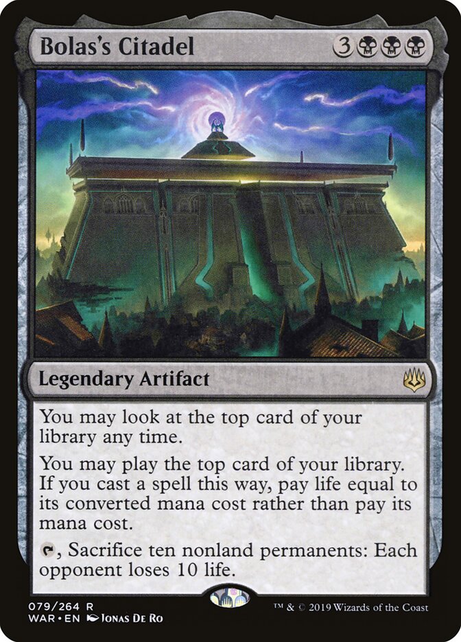 Cidadela de Nicol Bolas / Bolas's Citadel - Magic: The Gathering - MoxLand