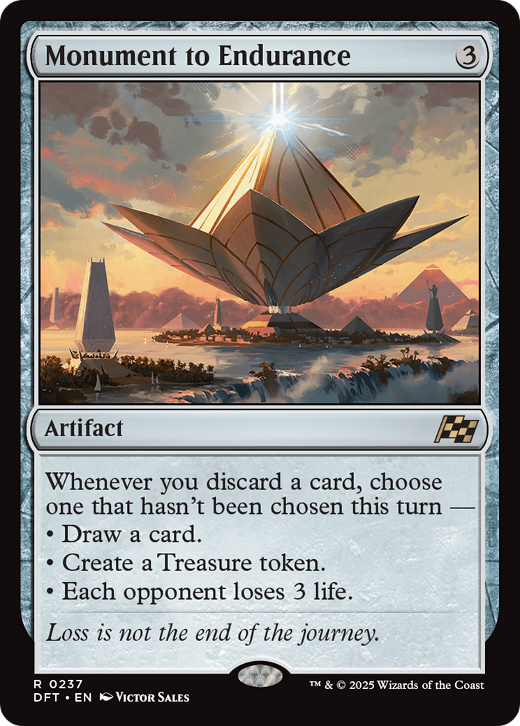 Monumento à Resistência / Monument to Endurance - Magic: The Gathering - MoxLand