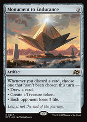 Monumento à Resistência / Monument to Endurance - Magic: The Gathering - MoxLand