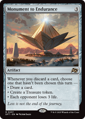 Monumento à Resistência / Monument to Endurance - Magic: The Gathering - MoxLand