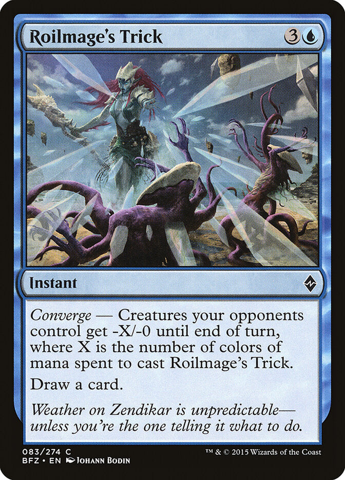 Truque do Mago do Turbilhão / Roilmage's Trick - Magic: The Gathering - MoxLand