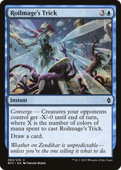 Truque do Mago do Turbilhão / Roilmage's Trick - Magic: The Gathering - MoxLand