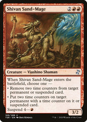 Mago d'Areia de Shiv / Shivan Sand-Mage - Magic: The Gathering - MoxLand