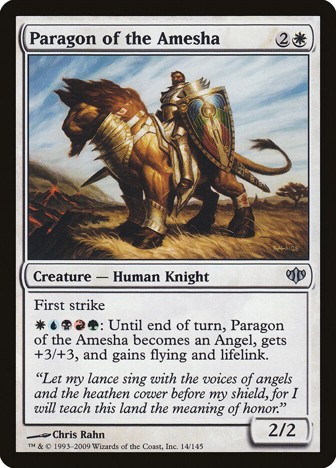 Paradigma de Amesha / Paragon of the Amesha - Magic: The Gathering - MoxLand