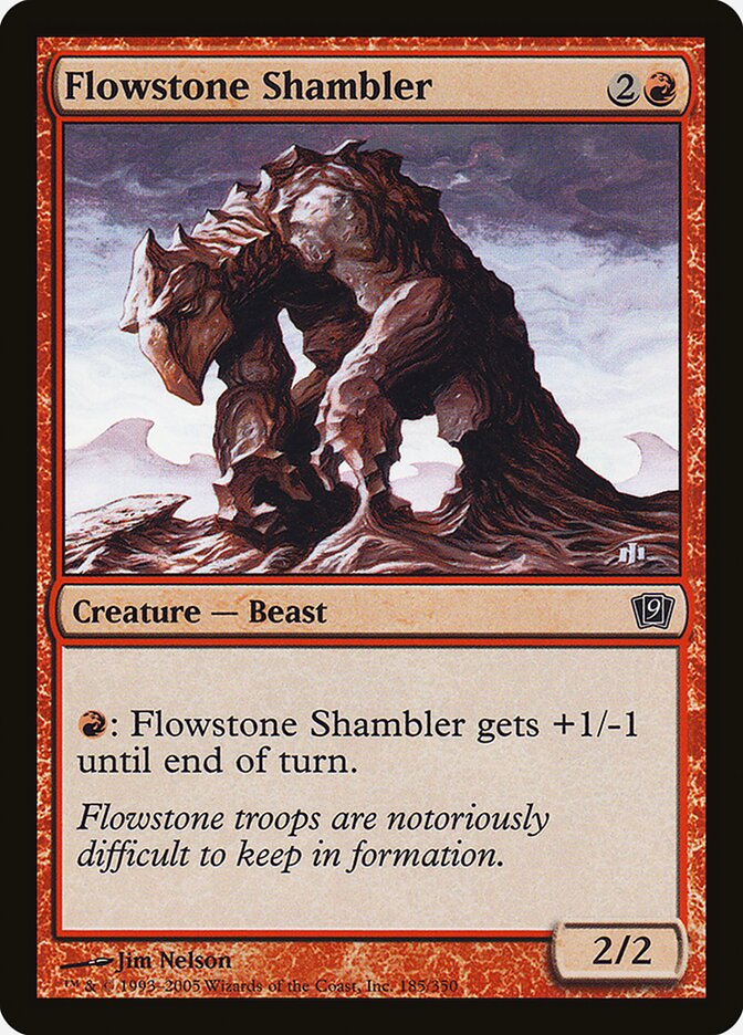 Trôpego de Rochafluente / Flowstone Shambler - Magic: The Gathering - MoxLand