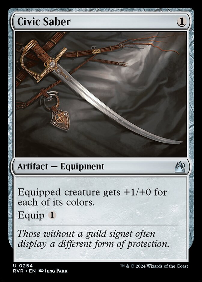 Sabre Cívico / Civic Saber - Magic: The Gathering - MoxLand