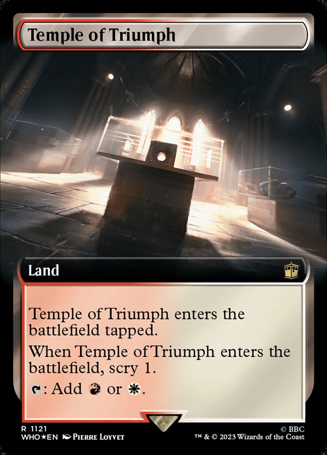 Templo do Triunfo / Temple of Triumph - Magic: The Gathering - MoxLand