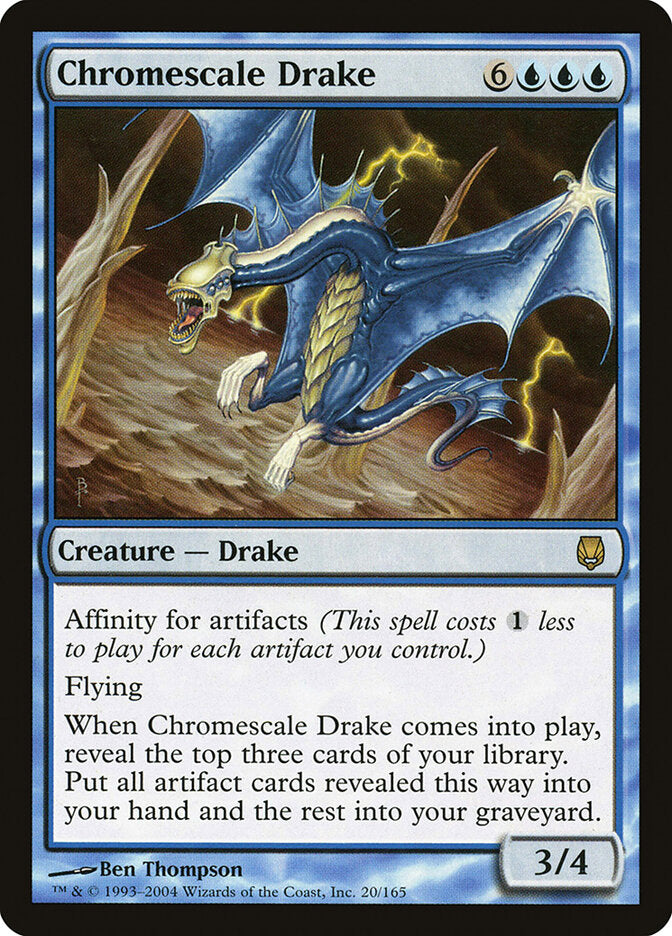 Dragonete de Escamas Cromadas / Chromescale Drake - Magic: The Gathering - MoxLand