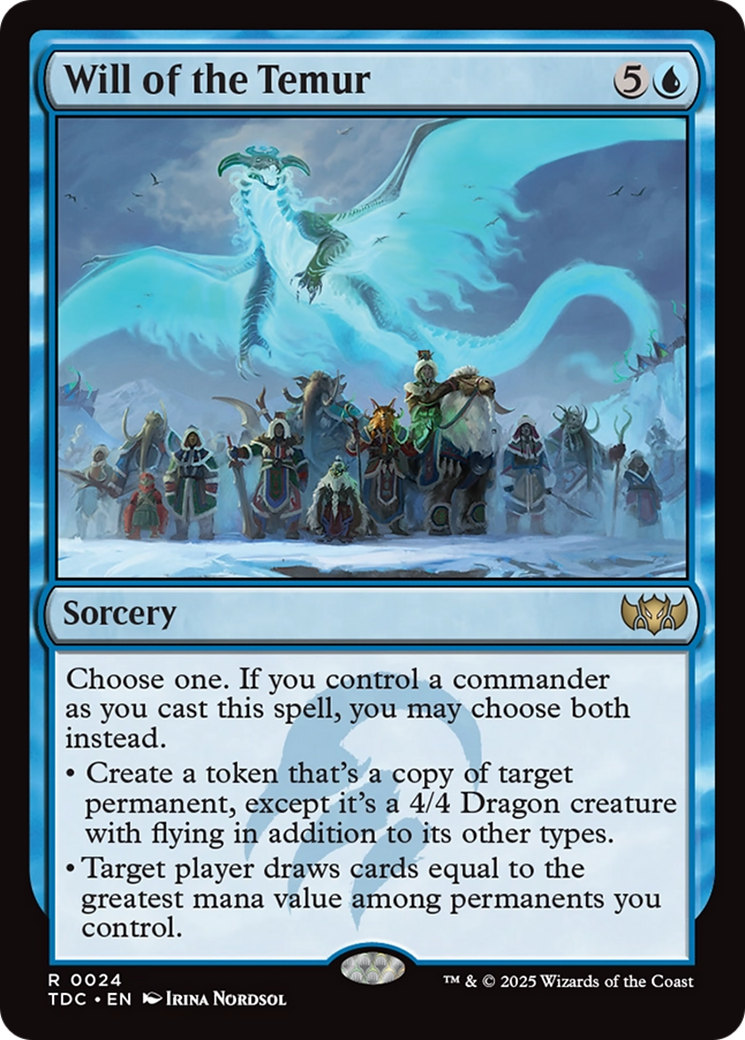 Will of the Temur - Magic: The Gathering - MoxLand