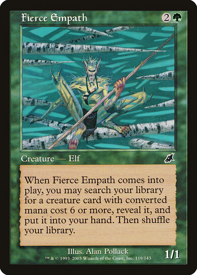 Empático Feroz / Fierce Empath - Magic: The Gathering - MoxLand